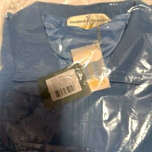 Fairway & Greene windsweather merino 1/2 zip size medium frost blue style 61190